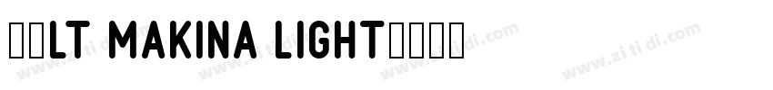 29LT Makina Light字体转换
